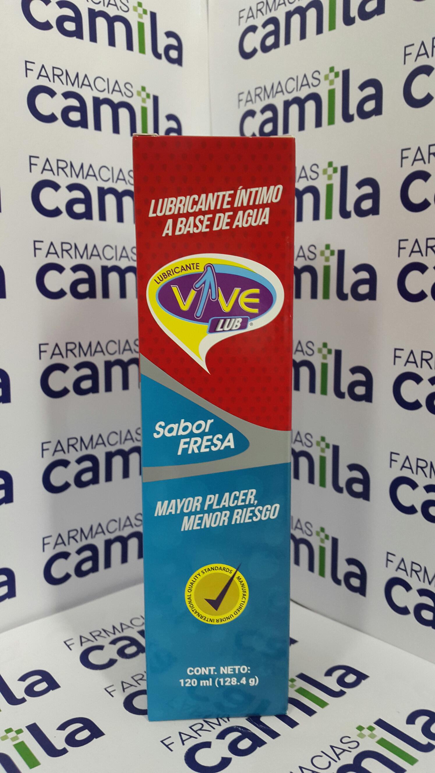 VIVE LUB FRESA LUBRICANTE 120ML