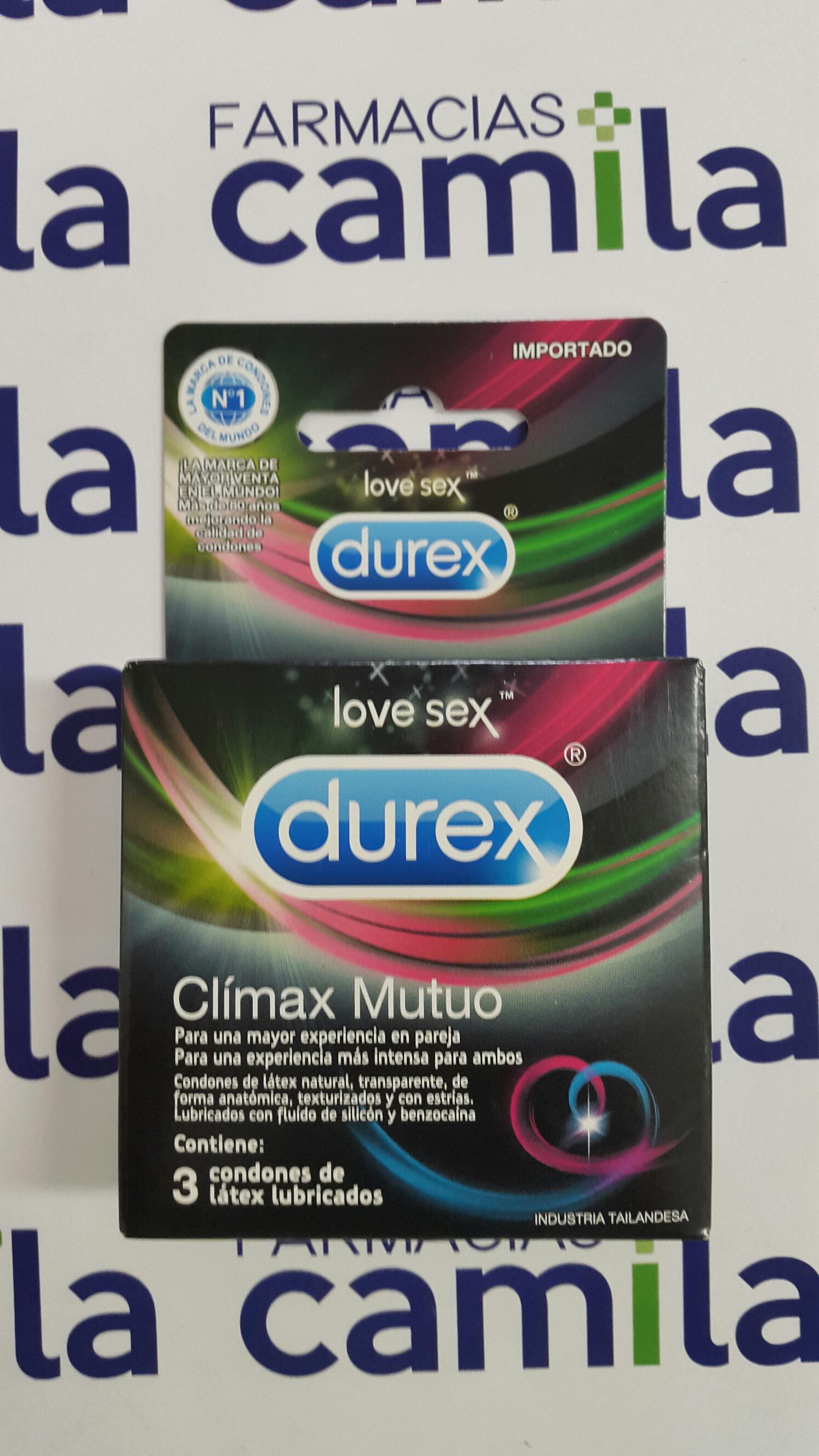 CONDON DUREX PERFORMAX CLIMAX MUTUO X 3 UNIDADES